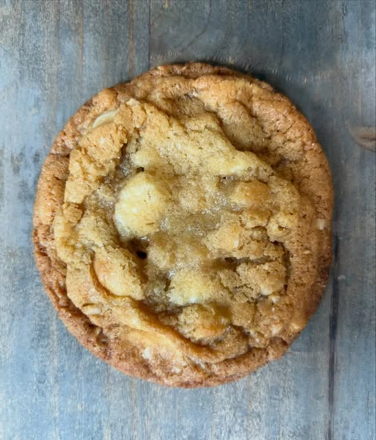 One of Etta’s golden, freshly baked cookies